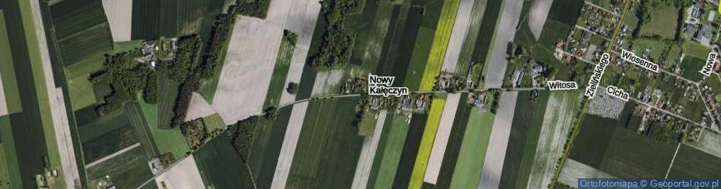 Zdjęcie satelitarne Nowy Kałęczyn ul.